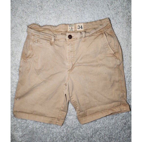 RedHead Canvas Cargo Shorts Men’s Size 34 Beige Outdoor Workwear - Picture 1 of 5
